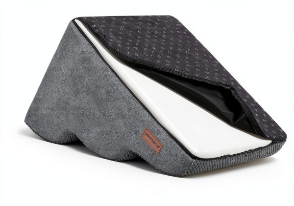 Aodisman Dog Stairs Soft Corduroy Anti-Slip Pet Steps-6