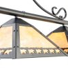Tochic Billiard Table Light Amber Tiffany Style Dimmable-7