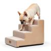 COZY KISS Widened Pet Stairs High Density Foam Dog Steps-4