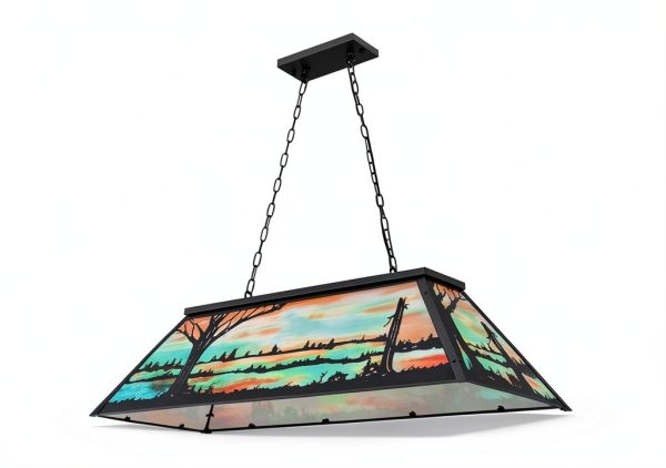 Tochic Farmhouse Pool Table Lamp Black Billiard Lighting-8