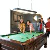 YEPOLI LED Pool Table Light Dimmable Remote Control Black-5