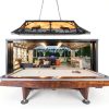 Wellmet Farmhouse Chandelier Billiard Table Lighting Deer-4