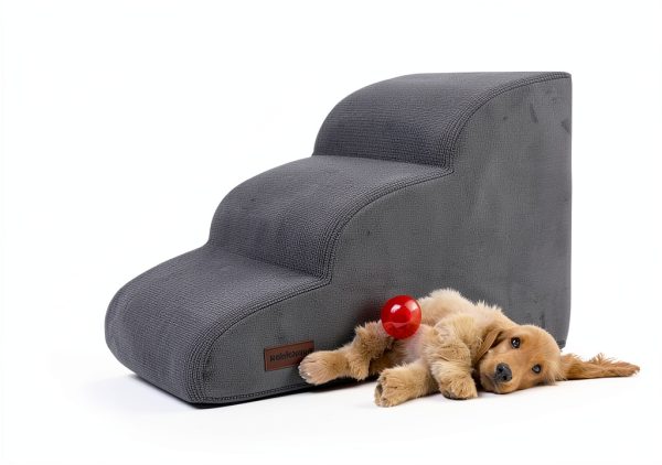 Aodisman Pet Stairs Stable Non-Slip Dog Steps for Small-3