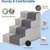 Apollo Pet Stairs Fleece Steps for Small Elderly Dogs-2