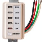 Woods White Digital Countdown Timer Switch-0