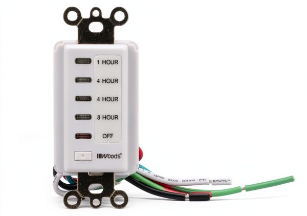 Woods White Digital Countdown Timer Switch-5