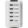 Intermatic EC210WK White In-Wall Timer Switch 4-Setting Plastic SPST-1