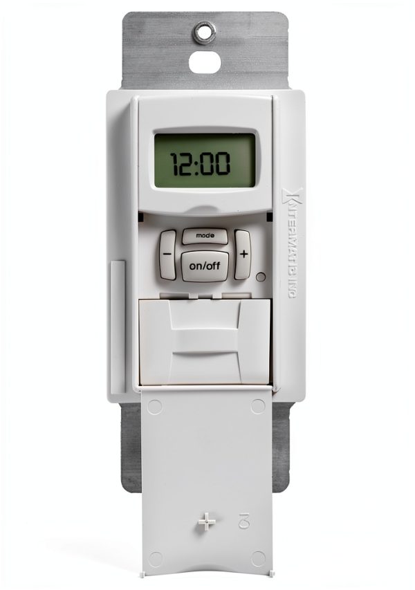 Intermatic ST01 7 Day Programmable In-Wall Digital Timer Switch White-2