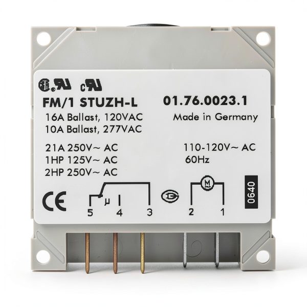 STUZH 24-Hour Timer FM/1 Series Manual Override 110V AC 21A-1