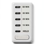 Intermatic EC210WK White In-Wall Timer Switch 4-Setting Plastic SPST-0