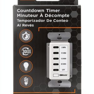 Woods White Wall Timer Switch Energy Saving-0