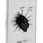 NSI C560M Metal-Brushed Aluminum Timer Switch-0