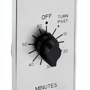NSI C560M Metal-Brushed Aluminum Timer Switch-0