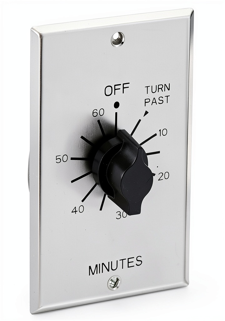 Installing NSI C560M Metal‑Brushed Aluminum Timer Switch on a residential wall panel