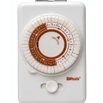 In Wall Timer Switch Woods Mechanical 24HR Timer-0