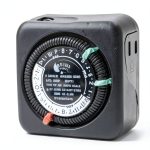 Intermatic Black 24-Hour Mechanical Timer-0