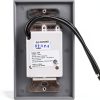 Woods Spring Wound Timer 30 Minute Gray Wall Switch 30 Minute Auto Off-4