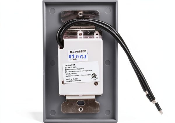 Woods Spring Wound Timer 30 Minute Gray Wall Switch 30 Minute Auto Off-4