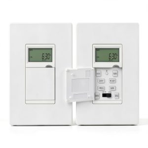 Enerlites HET01-C Programmable Wall Timer Switch White 1-4 Pack-0