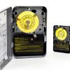 Intermatic T103 Gray DPST Mechanical Time Switch 12-Event 40A-0