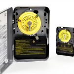 Intermatic T103 Gray DPST Mechanical Time Switch 12-Event 40A-0