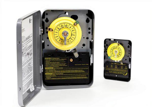 Intermatic T103 Gray DPST Mechanical Time Switch 12-Event 40A-0
