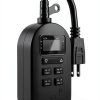 myTouchSmart Programmable Timer Switch Single Outlet Black 2-Inch-6