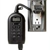 myTouchSmart Digital Timer Plug-In Dual Outlet 2" LCD Outdoor/Indoor-7