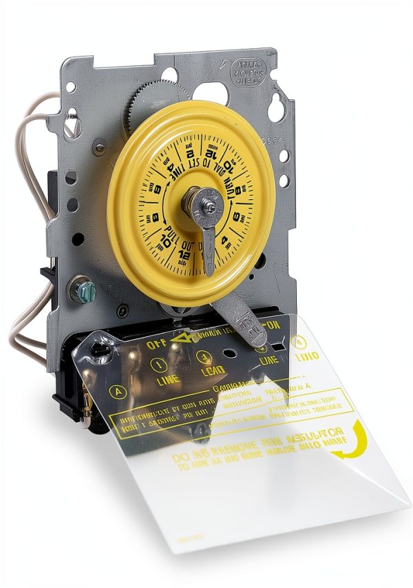 Intermatic T104M Gray Mechanical Wall Timer Switch 12-Setting 40A-0