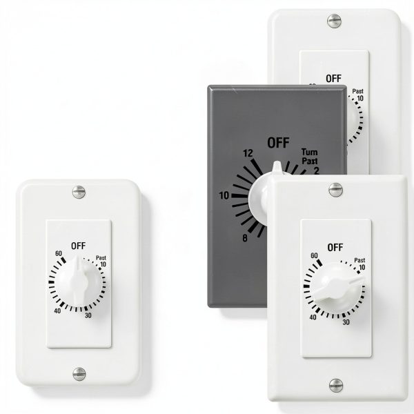 Timer Knob White Ymapinc Wall Switch Replacement 1.1in ABS-3