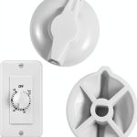 Timer Knob White Ymapinc Wall Switch Replacement 1.1in ABS-0