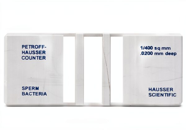 Petroff Hausser Counter Counting Chamber 3900 75mm x 32mm Lab Cellware-0
