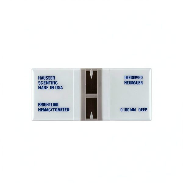 Glass Double Neubauer Chamber 3100 by Hausser Scientific Rhodium Layer-0