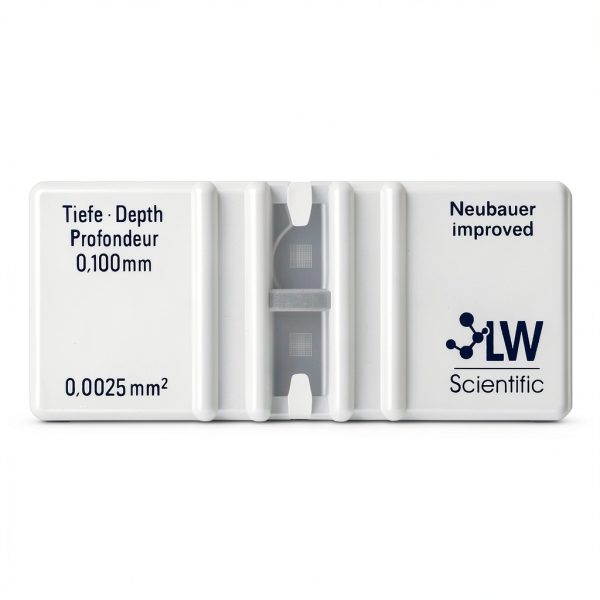 CTL-HEMM-GLDR Hemacytometer, Neubauer Bright Line, Double-Counting Chamber-0