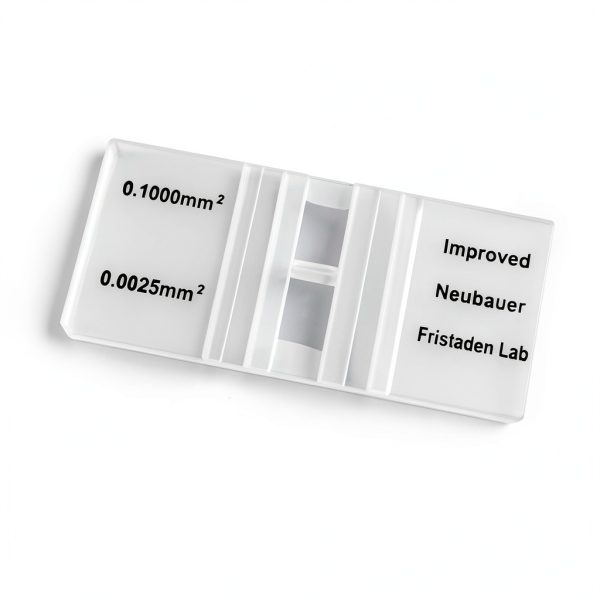 Fristaden Lab Neubauer Hemocytometer - Diamond Etched, Light Glass-0