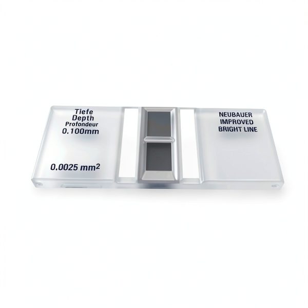 Hemocytometer Feleolibe Counting Chamber with Grid and Cover Glasses-3